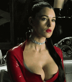 Monica Bellucci In Red GIF