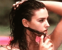 Monica Bellucci Wet Hair GIF