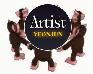 Monkey Circle Artist Yeonjun GIF