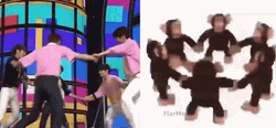 Monkey Circle Bobatyun GIF