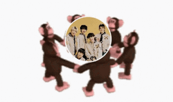 Monkey Circle Gyuxe GIF