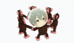 Monkey Circle Rex GIF