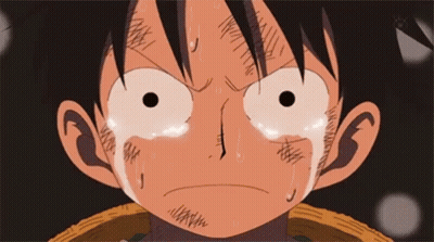 Monkey D Luffy Crying With Tears GIF