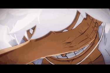 Monkey D. Luffy Gear 5 Form GIF