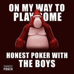Monkey Going Home To Play Honest Poker GIF