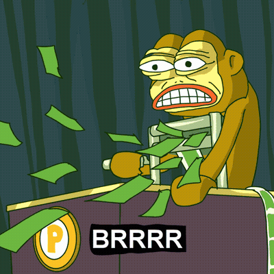 Monkey Holding Gun Saying Brrr GIF
