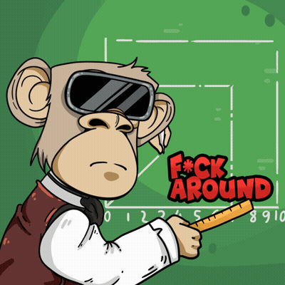 Monkey Holding Ruler F*ck Around GIF