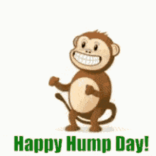 Monkey Hump Day Dance Animation GIF