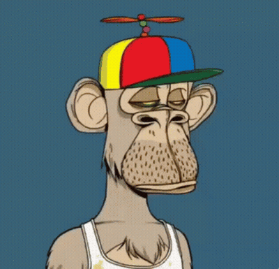 Monkey In Military Uniform Holding Pizza GIF