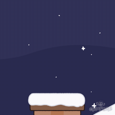 Monkey In Santa Hat Santa's Coming GIF