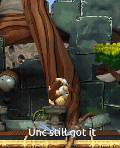 Monkey In Video Game Saying Une Still Got It GIF