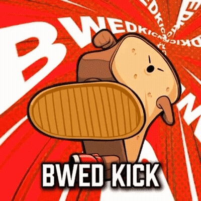 Monkey Kicking Shoe Bwed Kick GIF