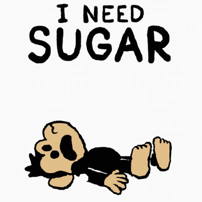 Monkey Laying Down Pouring Soda Mouth I Need Sugar GIF