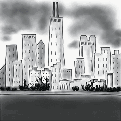 Monkey Making Green Floral Jungle GIF