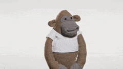 Monkey Puppet I'm A Super Hero GIF