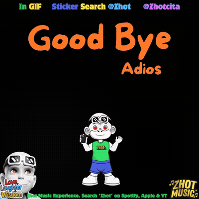 Monkey Saying Good Bye Adios GIF