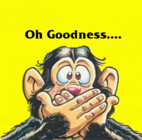 Monkey Saying Its Monday GIF