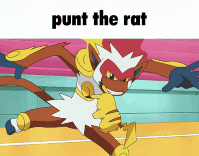Monkey Saying Punt The Rat GIF