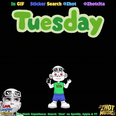 Monkey Saying Tuesday GIF