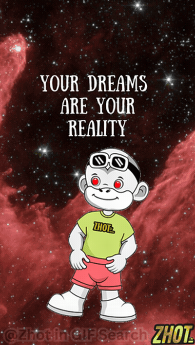 Monkey Saying Your Dreams Are Your Reality