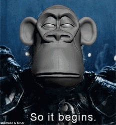 Monkey So It Begins GIF