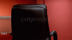 Monkey Spinning Turning Chair GIF