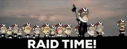 Monkey Troops Raid Time GIF