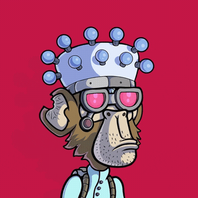 Monkey Wearing Glasses And Crown Nope GIF