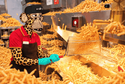 Monkey Wearing Hat Saying Ba & Tl GIF