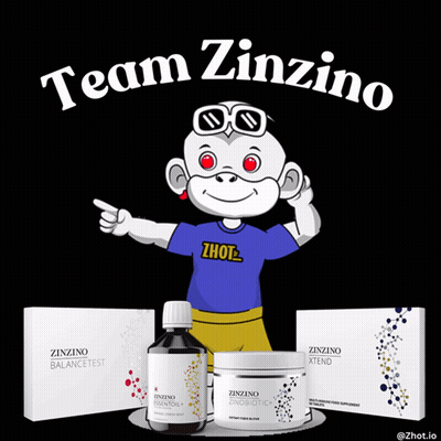 Monkey Wearing Zhot Shirt Pointing Up GIF