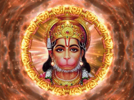 Monkey With Crown in Circle