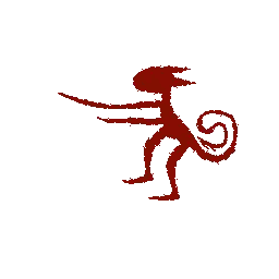Monkey With Long Tail Sticker