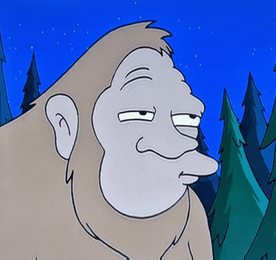 Monkey With Serious Look GIF
