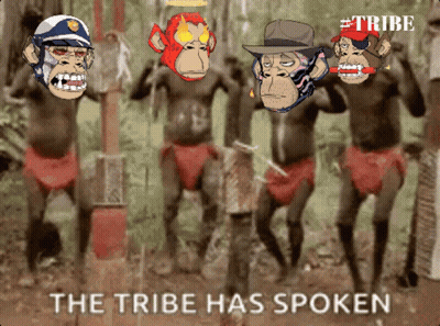 Monkeys Dancing The Tribe Has Spoken GIF