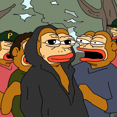 Monkeys One Wearing Hat With Letter P GIF