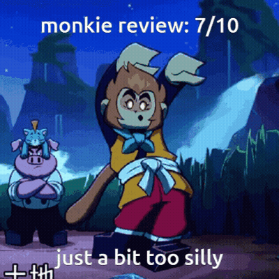 Monkie Review 7/10 Too Silly + TTM GIF
