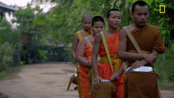 Monks From Laos GIF