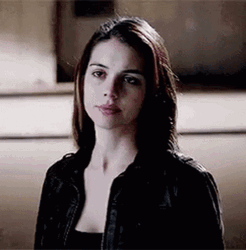 Monochromatic Adelaide Kane Talking GIF