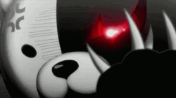 Monokuma Being Mad GIF