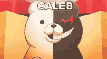 Monokuma Mad At Caleb GIF