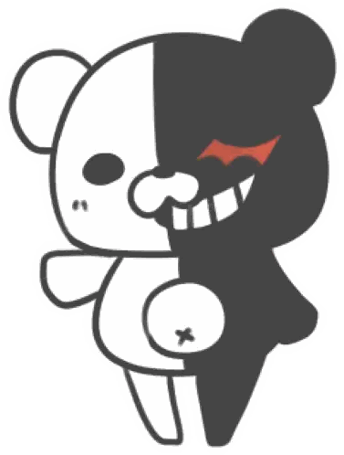 Monokuma Sticker