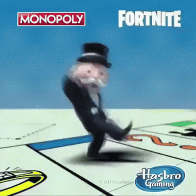 Monopoly Board Game Advertised By Hasbro GIF