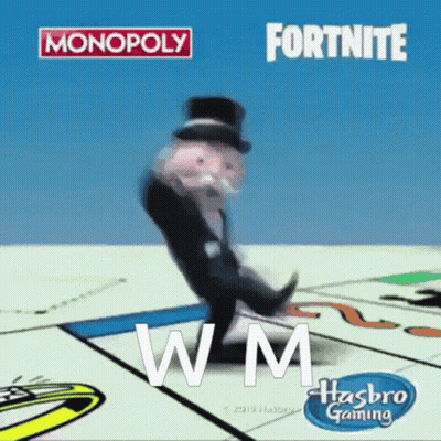 Monopoly Board Game Advertised By Hasbro GIF