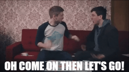 Monopoly Money Scattering And Guys Fighting GIF