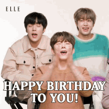 Monsta X Greeting Happy Birthday To You GIF