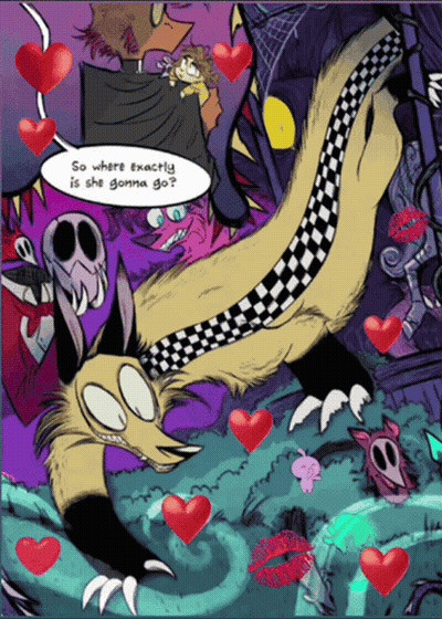 Monster Asking Where Exactly Is She Going GIF