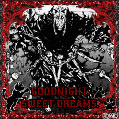 Monster Chained To Wall Goodnight Sweet Dreams GIF