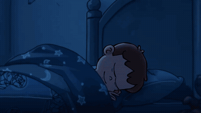 Monster Coming Out Of Mattress GIF