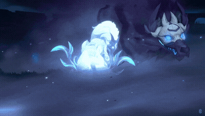 Monster Drawing With Number 8 GIF