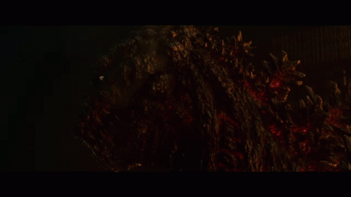 Monster Face Close Up GIF